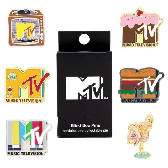 Loungefly Jewelry - 1 - Pin - Loungefly x MTV Enamel Pin Blind Boxes